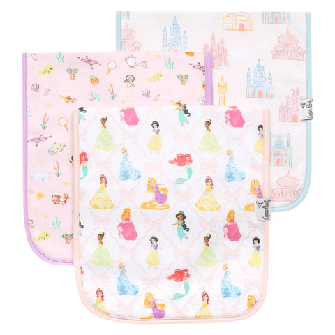 Premium Burp Cloth Set in Disney Princess