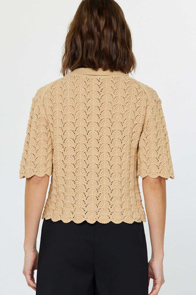 Half Sleeve Button Cardigan - Lulu Bella Boutique