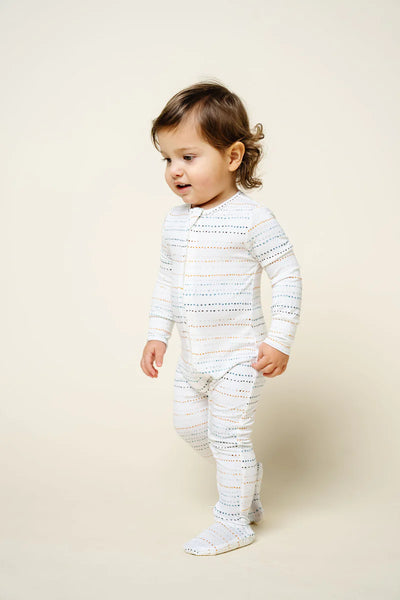 Conrad Zipper Footies - Lulu Bella Boutique