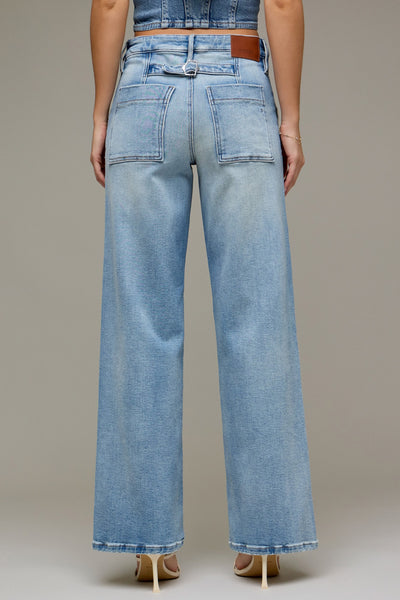 Front Pocket Dad Jeans