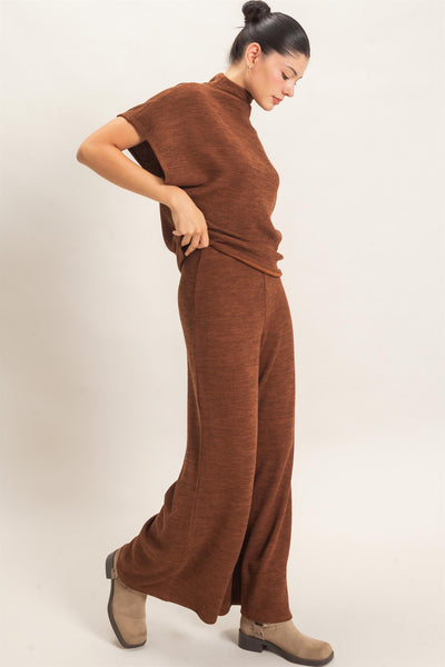 Dolman Sleeve Top And Pant Set