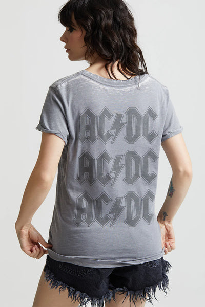 AC/DC Bolt Distressed Tee