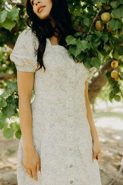 The Elton Dress in Tulip Kisses - Lulu Bella Boutique