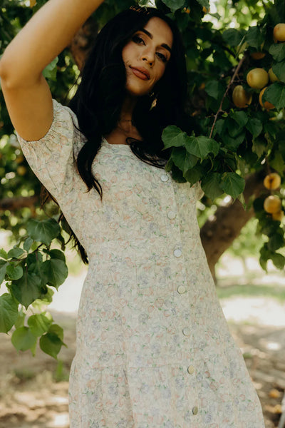 The Elton Dress in Tulip Kisses - Lulu Bella Boutique