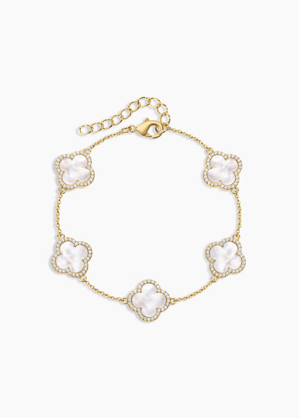 Icon White Bracelet - Lulu Bella Boutique
