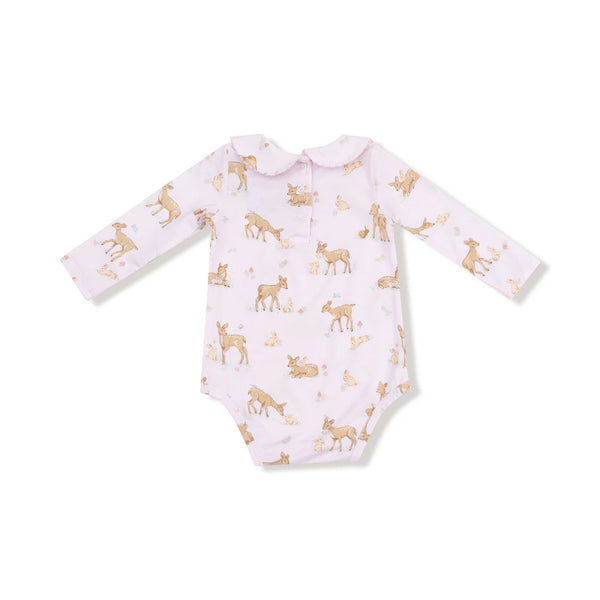 Little Fawn Peter Pan Collar Bodysuit