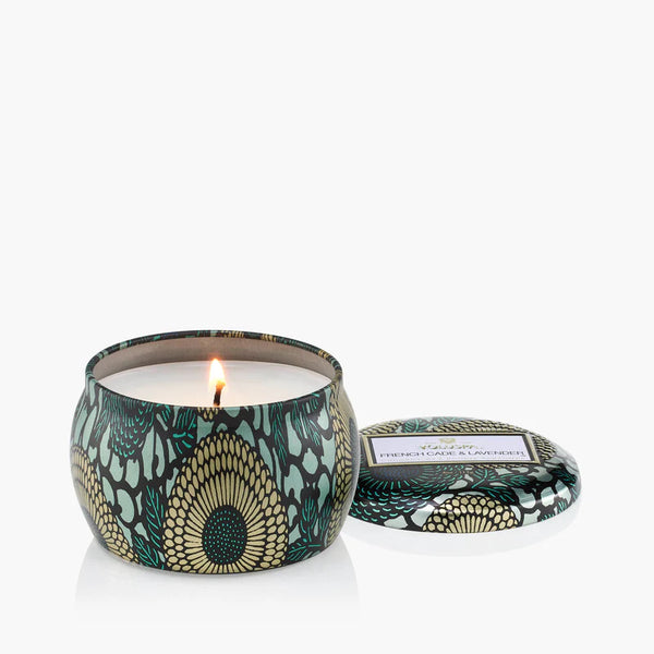 French Cade Lavender Mini Tin Candle - Lulu Bella Boutique