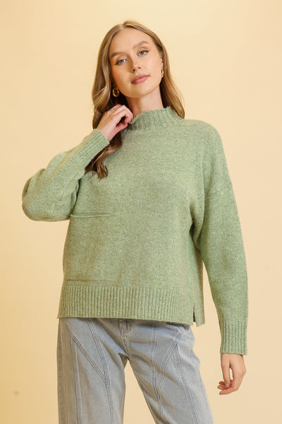 Cozy Chic Oversized Knit Turtleneck Sweater