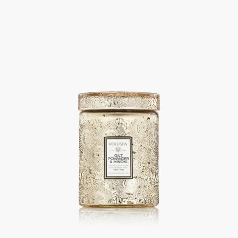 Gilt Pomander & Hinoki Small Jar Candle