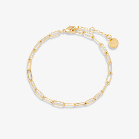 Harper Paperclip Chain Bracelet - Lulu Bella Boutique