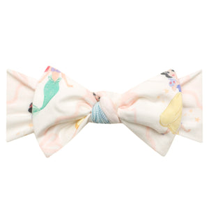 Knit Headband Bow in Disney Princess