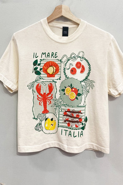 Italia Coquette Stamps Tee