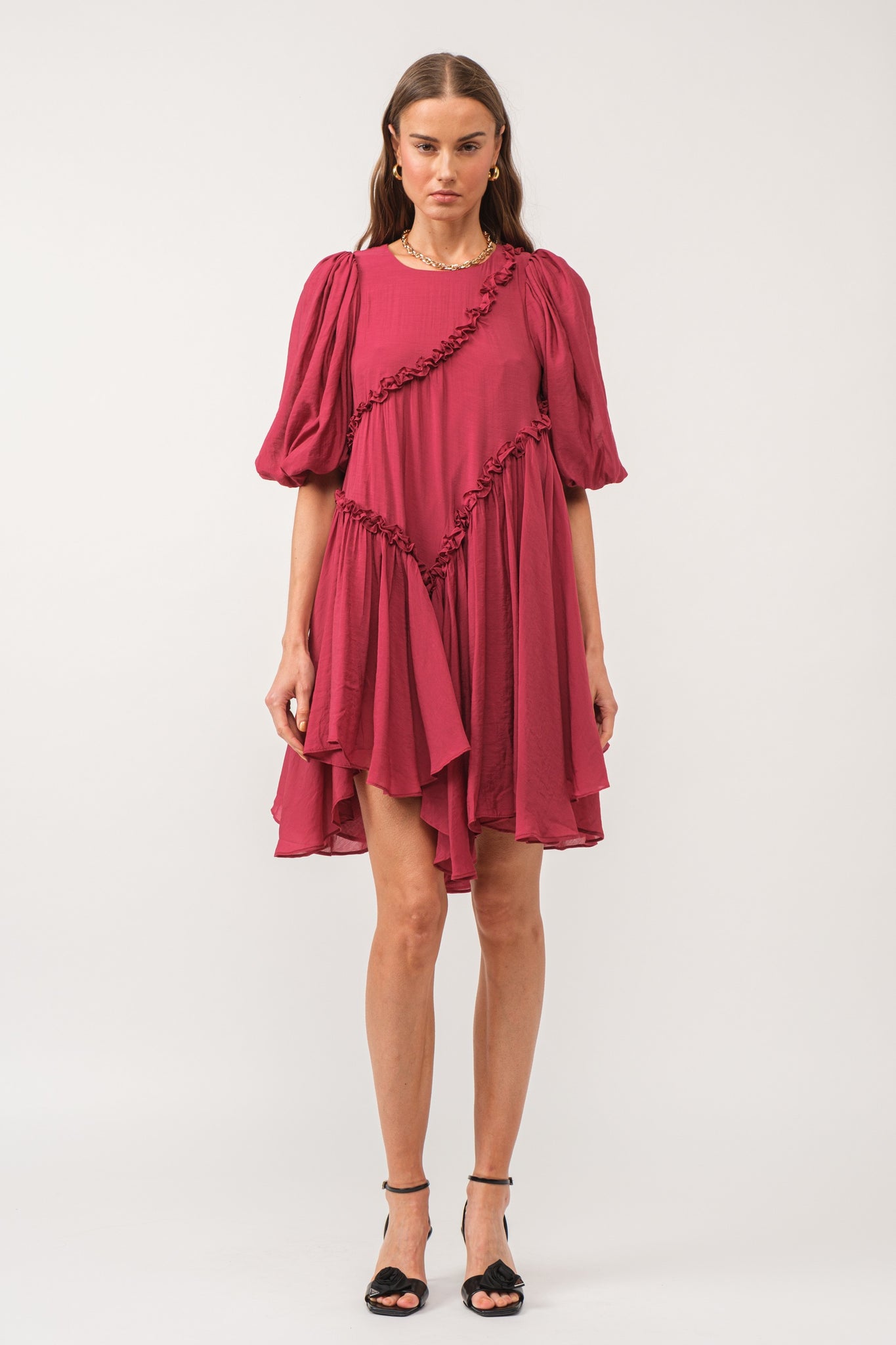 lulu asymmetric dress LULU Asymmetric Drape Midi Corset Dress