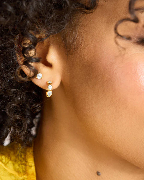 Isla Huggies Gold|White Diamondettes