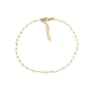 Pearl Anklet - Lulu Bella Boutique