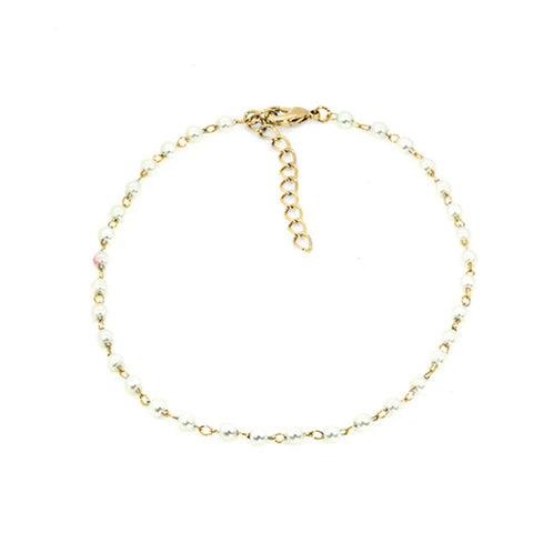 Pearl Anklet - Lulu Bella Boutique