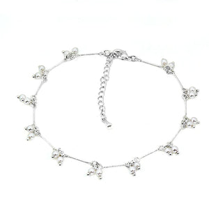 Pearl Dangle Anklet - Lulu Bella Boutique