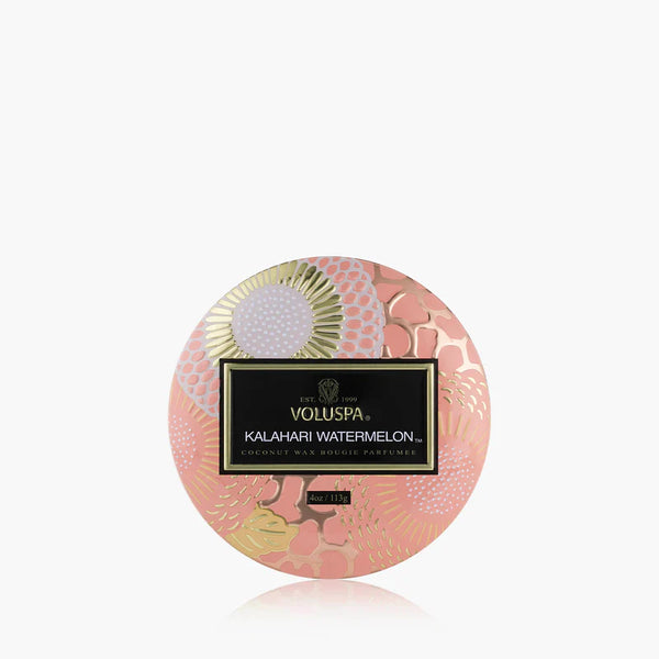 Kalahari Watermelon Mini Tin Candle - Lulu Bella Boutique