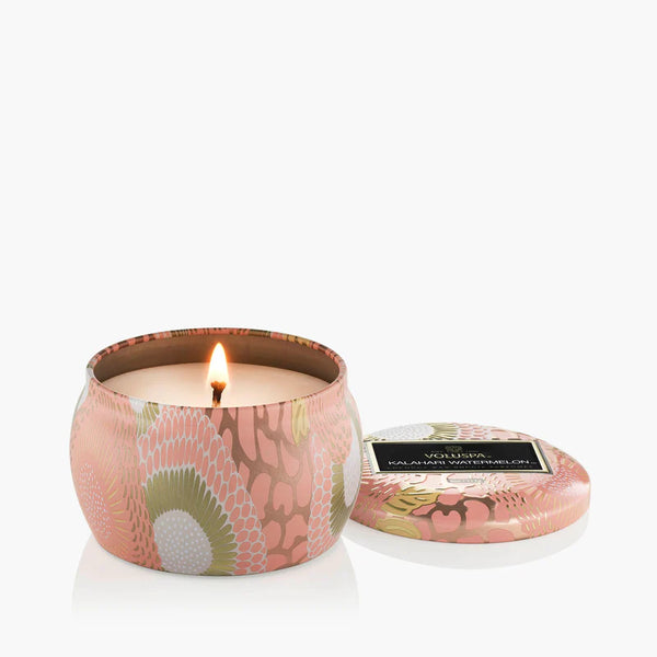 Kalahari Watermelon Mini Tin Candle - Lulu Bella Boutique