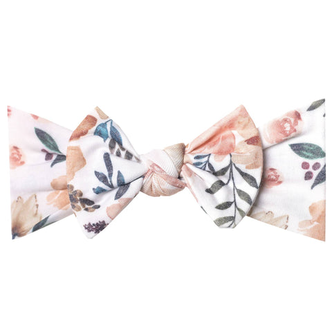 Knit Headband Bow in Autumn