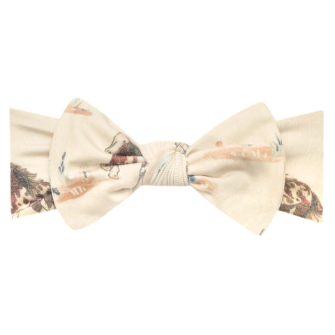 Knit Headband Bow in Montana