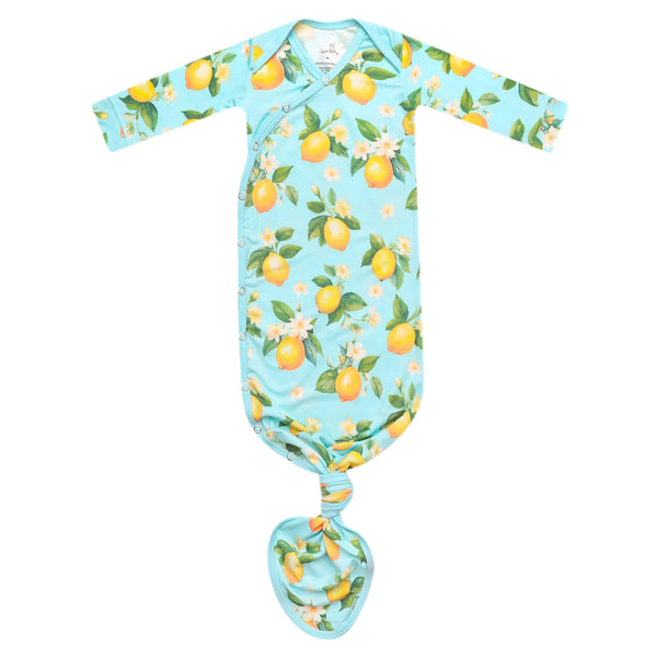 Newborn Knotted Gown in Melody