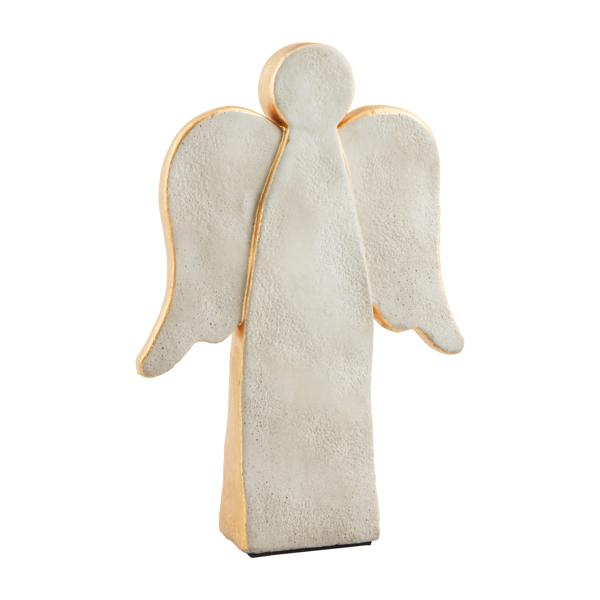Large Gold Concrete Angel