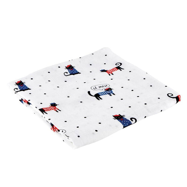 Swaddle Blanket - Le Meow Cats