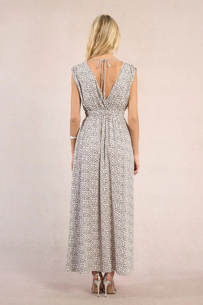 Leopard Print Maxi Dress - Lulu Bella Boutique