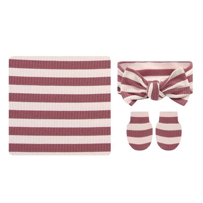 Lannie Ribbed Newborn Headband Bundle