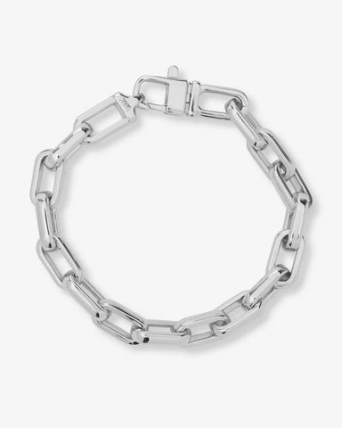 Isla Tennis Bracelet Silver|White Diamondettes