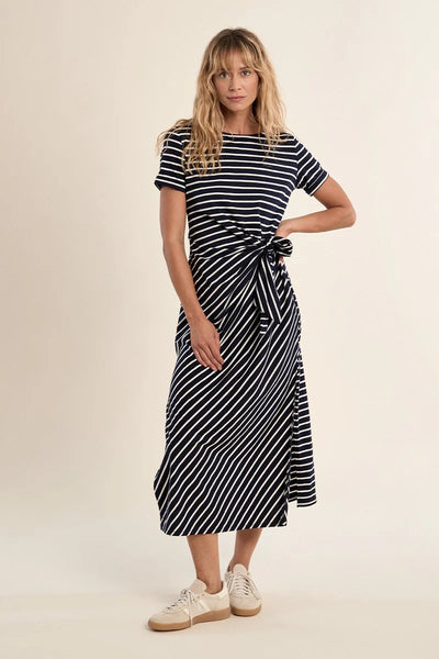 Bow Waist Maxi Dress - Lulu Bella Boutique