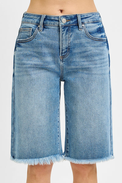 Tummy Control Mid Rise Fit Bermuda