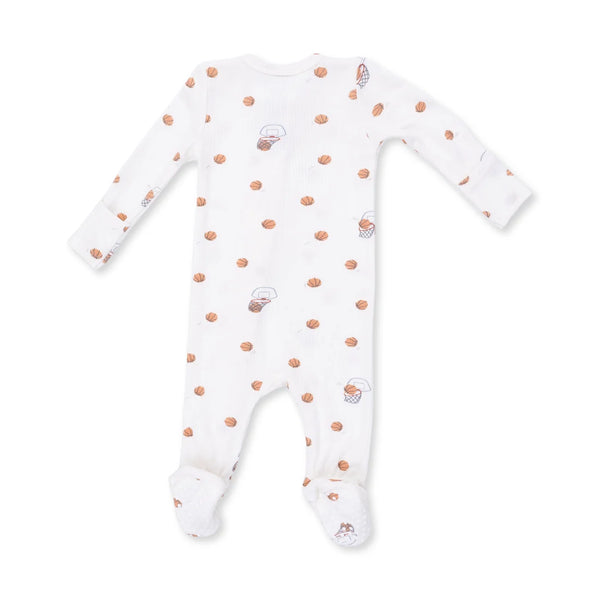 Mini Basketballs  2 Way Zipper Footie