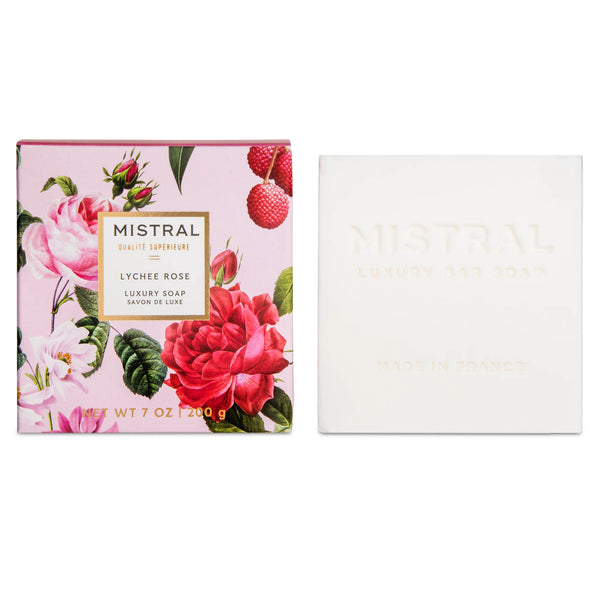 Luxe Square Bar Soap Lychee Rose - Lulu Bella Boutique