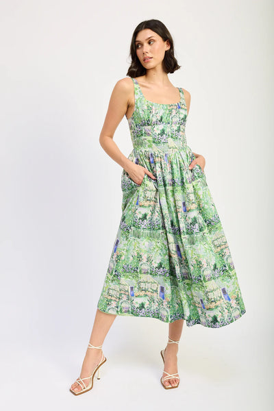 Molly Midi Dress - Lulu Bella Boutique