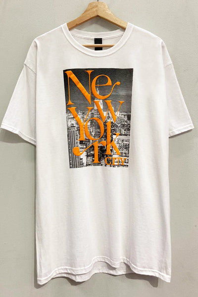 New York Puff Paint Tee - Lulu Bella Boutique