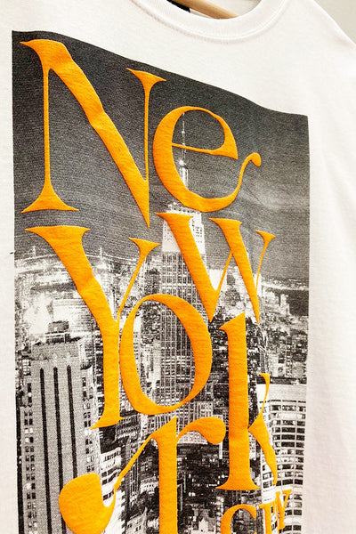 New York Puff Paint Tee - Lulu Bella Boutique