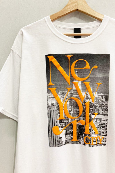 New York Puff Paint Tee - Lulu Bella Boutique