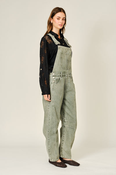 Slouchy Relax Fit Denim Overall