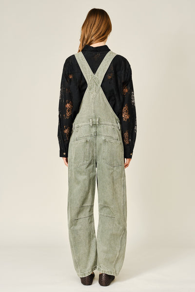 Slouchy Relax Fit Denim Overall