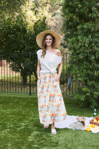 Floral Maxi Skirt - Lulu Bella Boutique