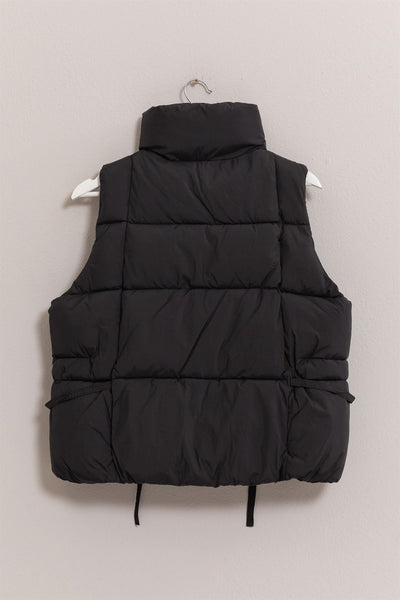 Placket Puffer Vest