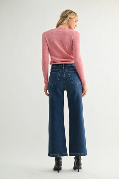 Patch Pocket Wide Leg