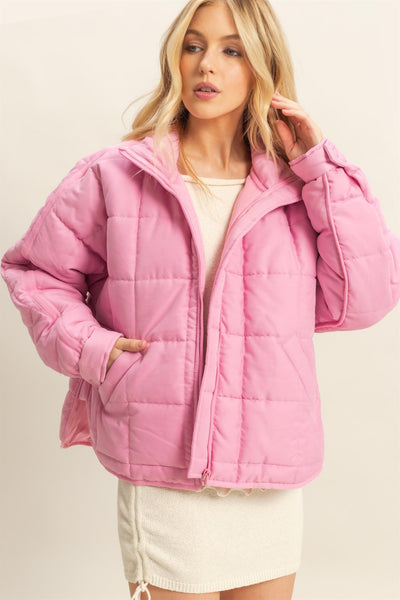 Everyday Cute Quilted Puffer Jacket