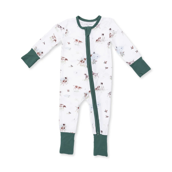 Pointer Pups and Duck Buddies  Convertible Romper