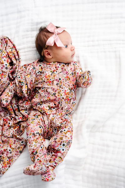 Penelope Zipper Footies - Lulu Bella Boutique