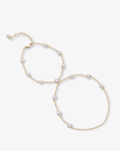 Perfect Pearl Hand-Chain Gold