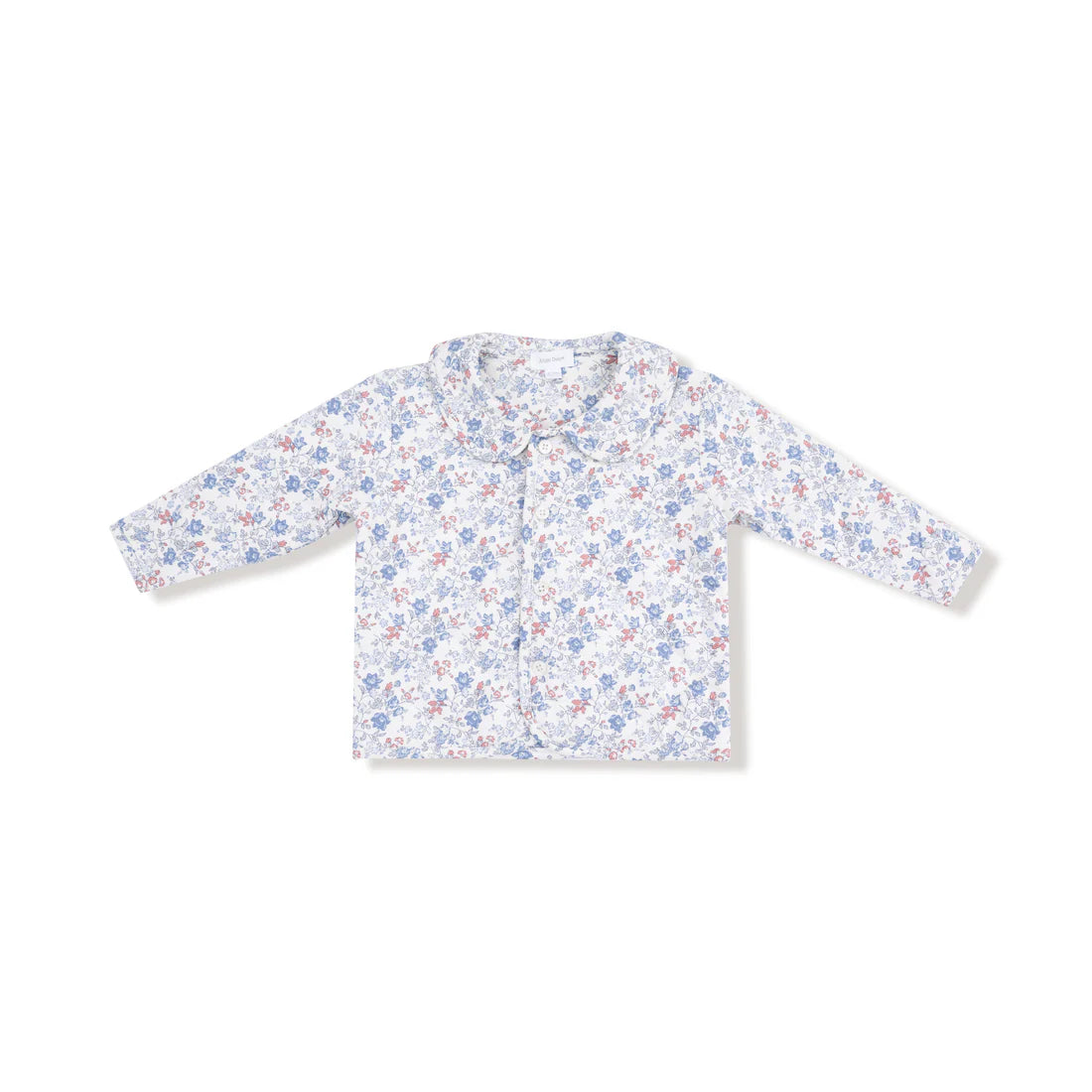 Country Girl Floral Quilted Jacket with Peter Pan Collar