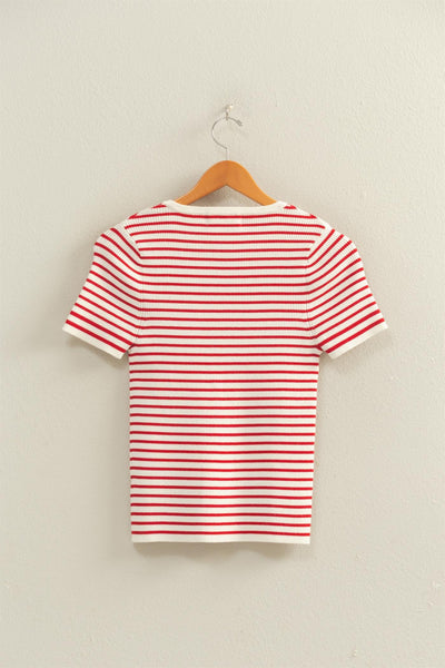 Stripe Ringer Tee